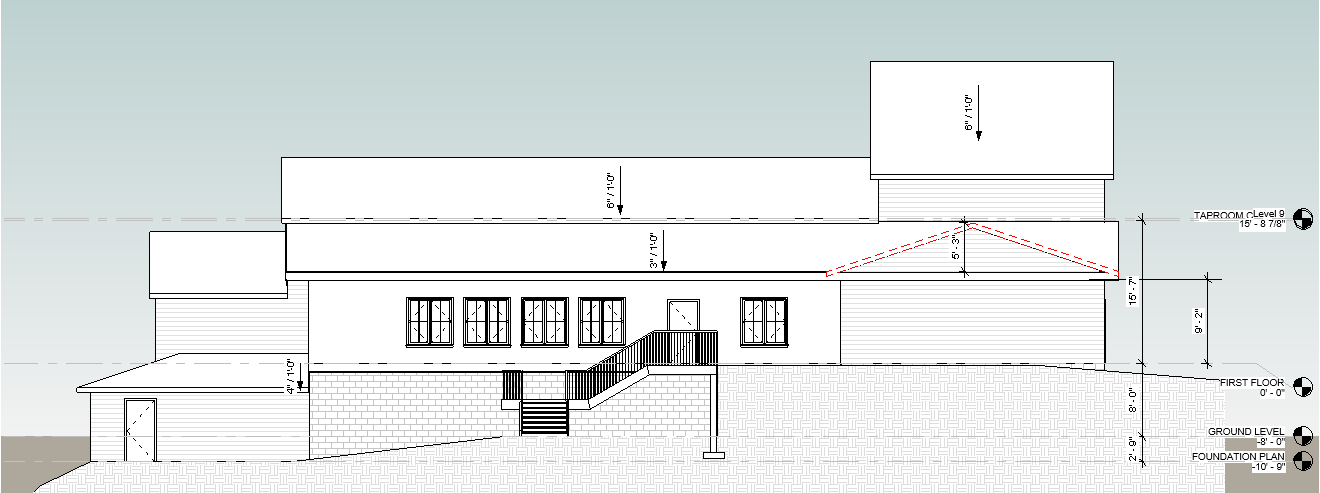 Pond Hill Drive deck-to-dining hall renovation
